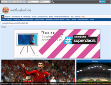 Tablet Screenshot of google.dewww.weltfussball.de